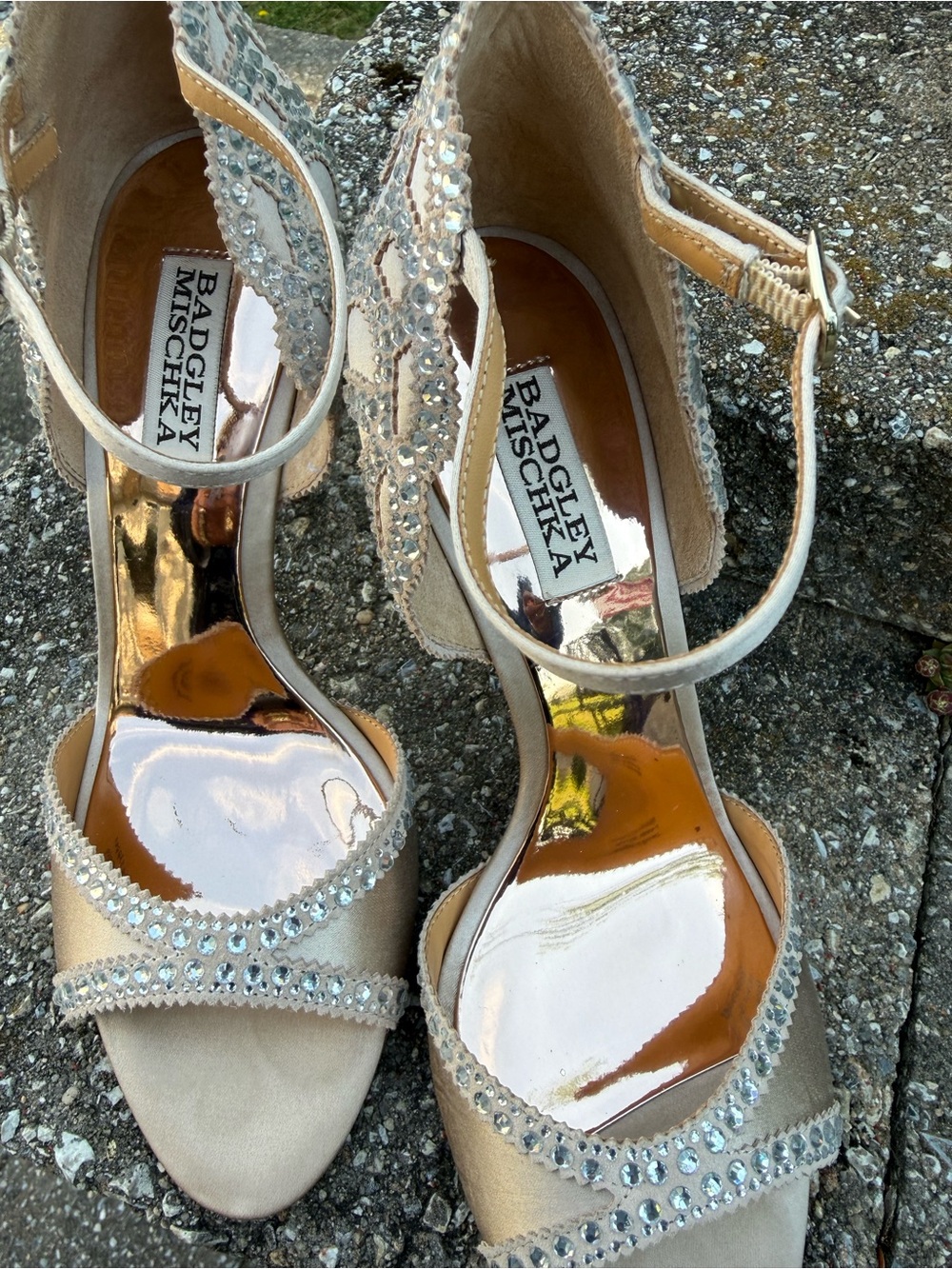 Badgley Mischka Roxy Ankle Strap - Picture 6 of 9